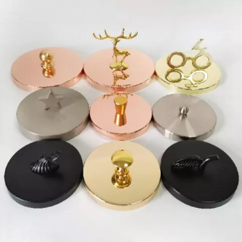 Персонализиран буркан за свещи капак