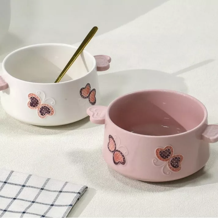 Съдомиялна машина безопасна ръчно рисувана керамична купа