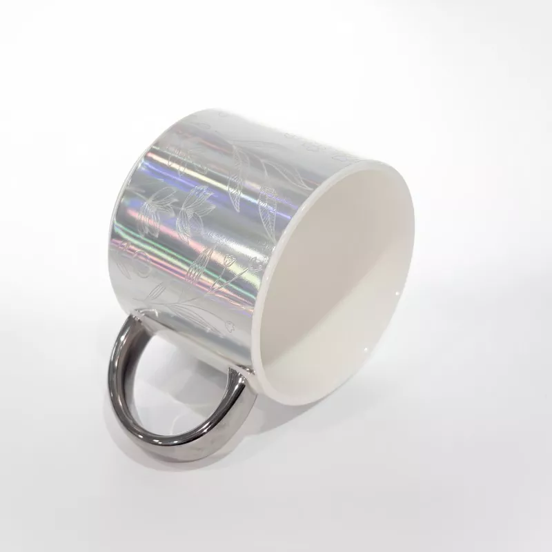 Керамична чаша с галванопластика