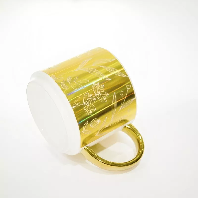 Керамична чаша с галванопластика