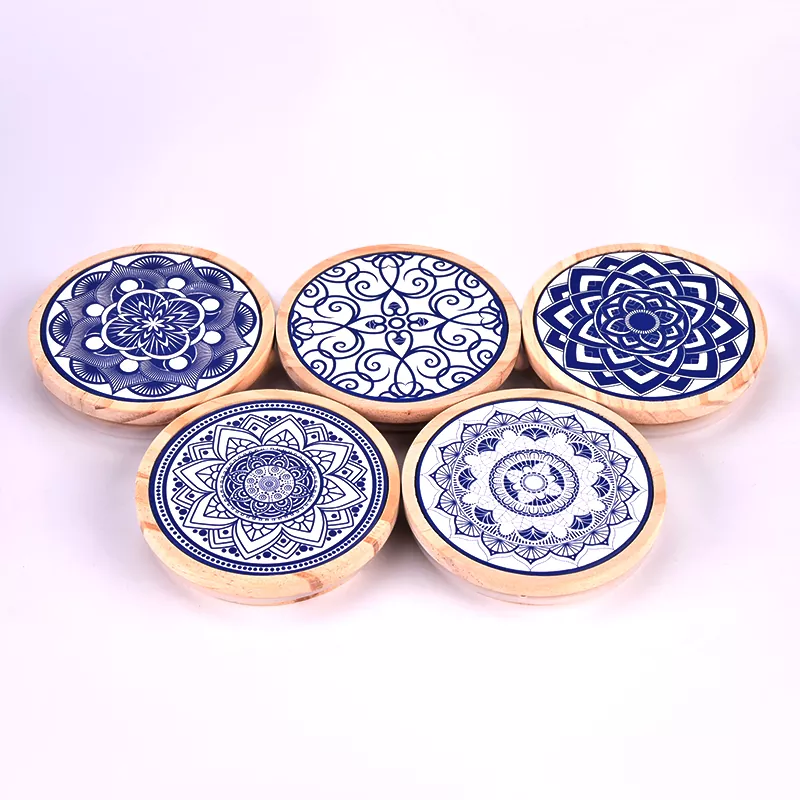 Персонализиран шаблон за печат дървен капак