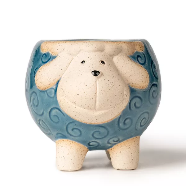 Керамичен свещник с форма на овца