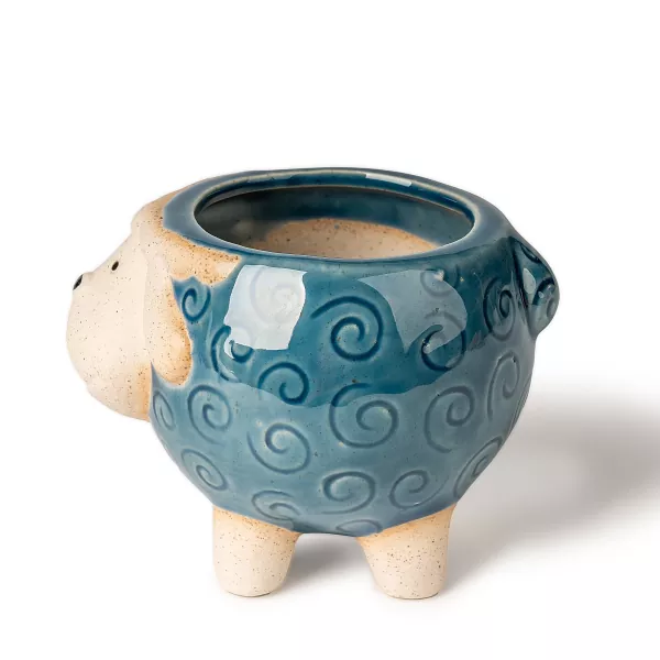 Керамичен свещник с форма на овца